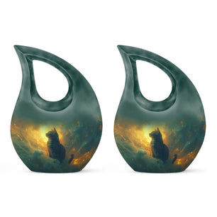 Teardrop Shaped  Keepsake Set of 2