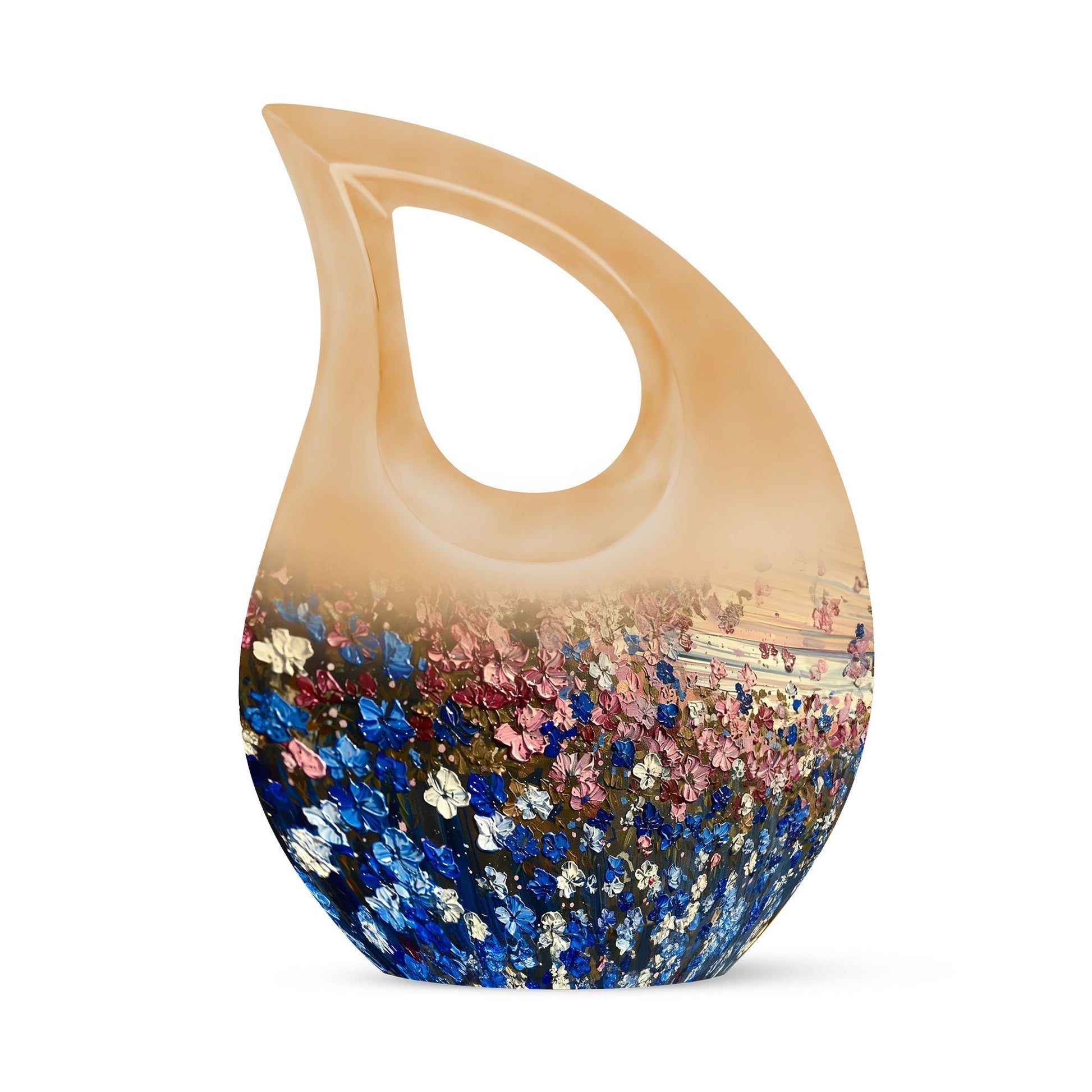 Flowers Urns For Women Funeral, Ashes Cremation Urn