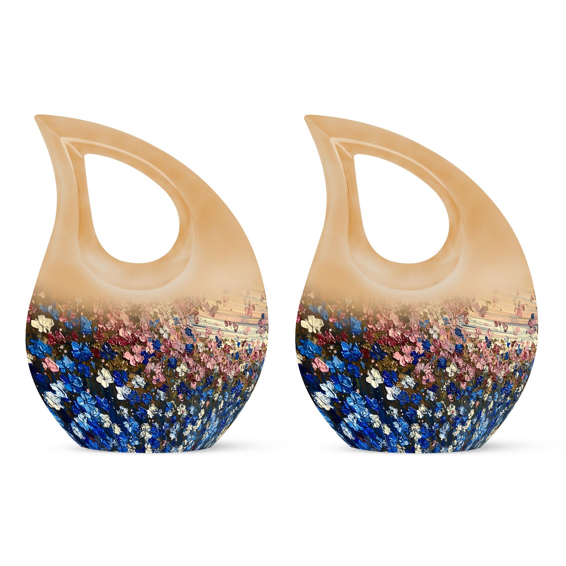 Flowers Urns For Women Funeral, Ashes Cremation Urn
