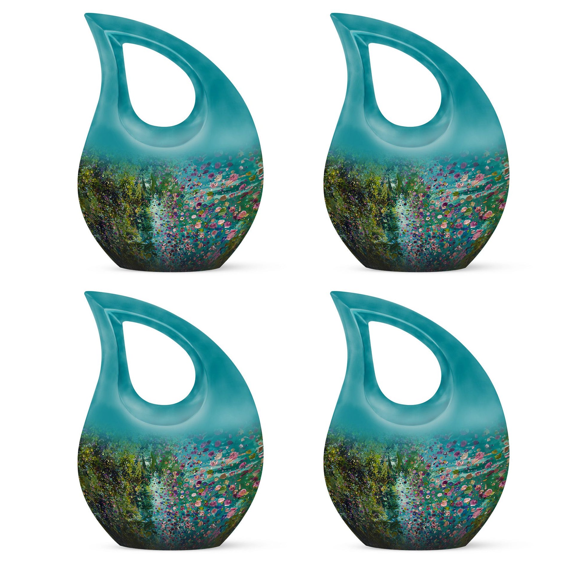 Flowers Urn Vase Funeral, Ashes Cremation Urn For Ashes