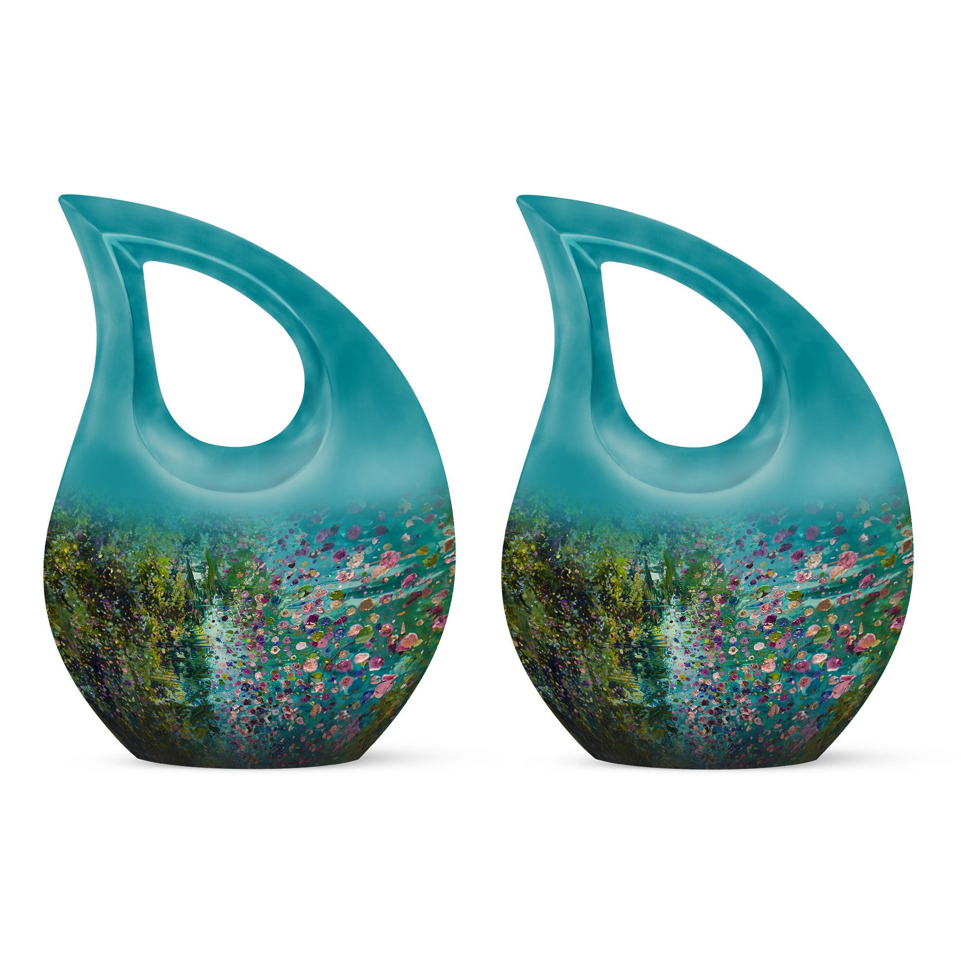 Flowers Urn Vase Funeral, Ashes Cremation Urn For Ashes
