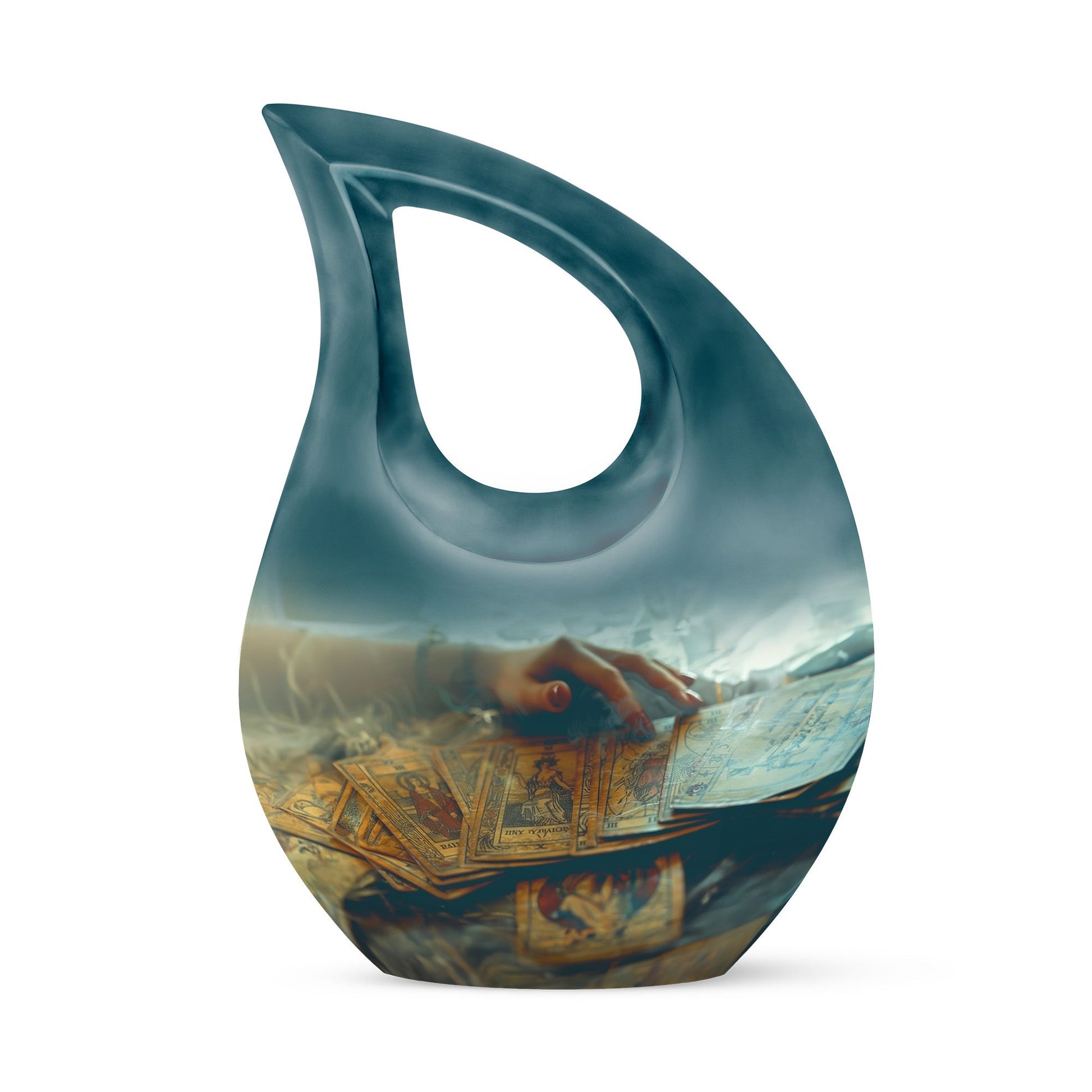 Tarot Decorative Urn For Ashes Large Funeral, Ashes Urn For Ashes