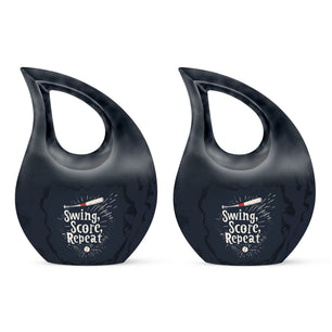 Baseball Personal Urn Funeral, Ashes Memorial Urn