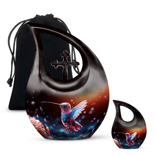 Humming Birds Cremation Keepsakes Funeral, Ashes Cremation Urn