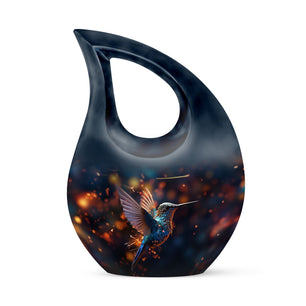 Humming Birds Urn For Mom Ashes Funeral, Ashes Memorial Urn