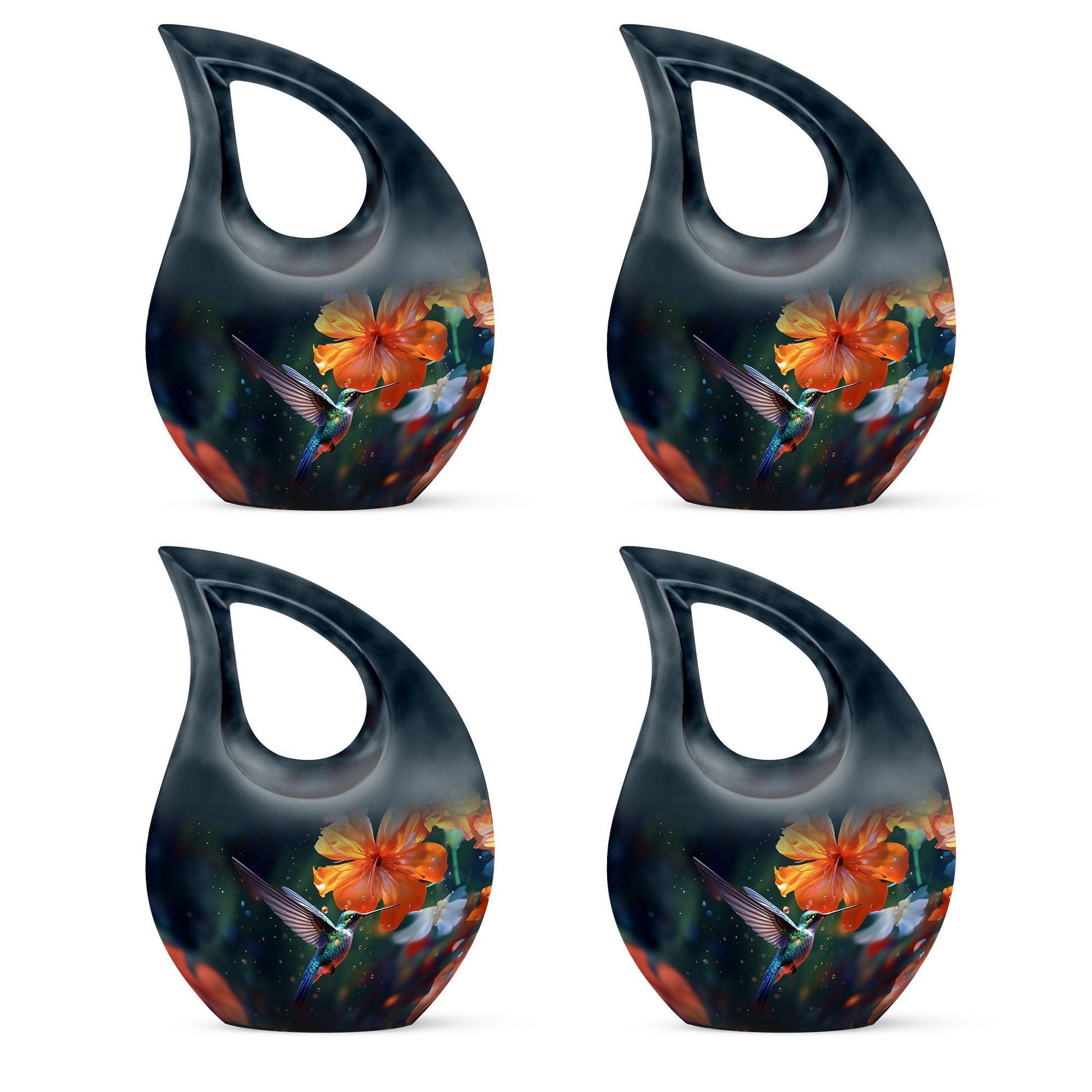 Humming Birds Urn For Ashes Funeral, Ashes Cremation Urn For Ashes