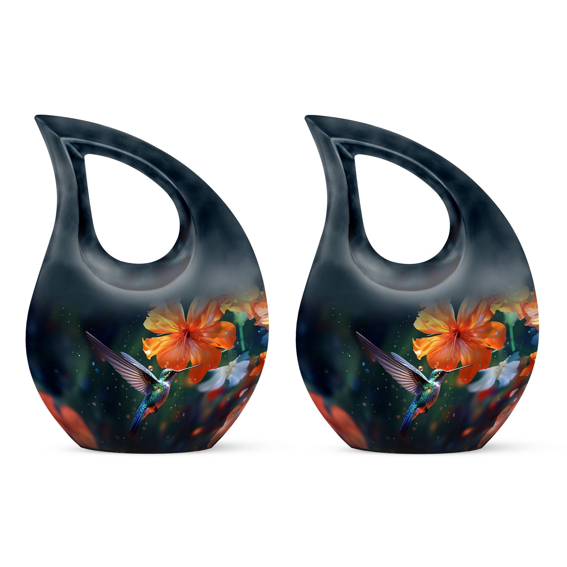 Humming Birds Urn For Ashes Funeral, Ashes Cremation Urn For Ashes