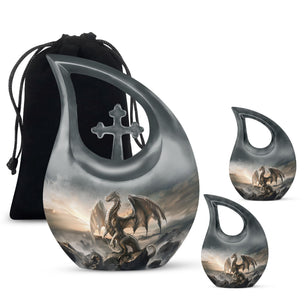 Dragon Adult Size Cremation Urns Funeral, Ashes Cremation Urn