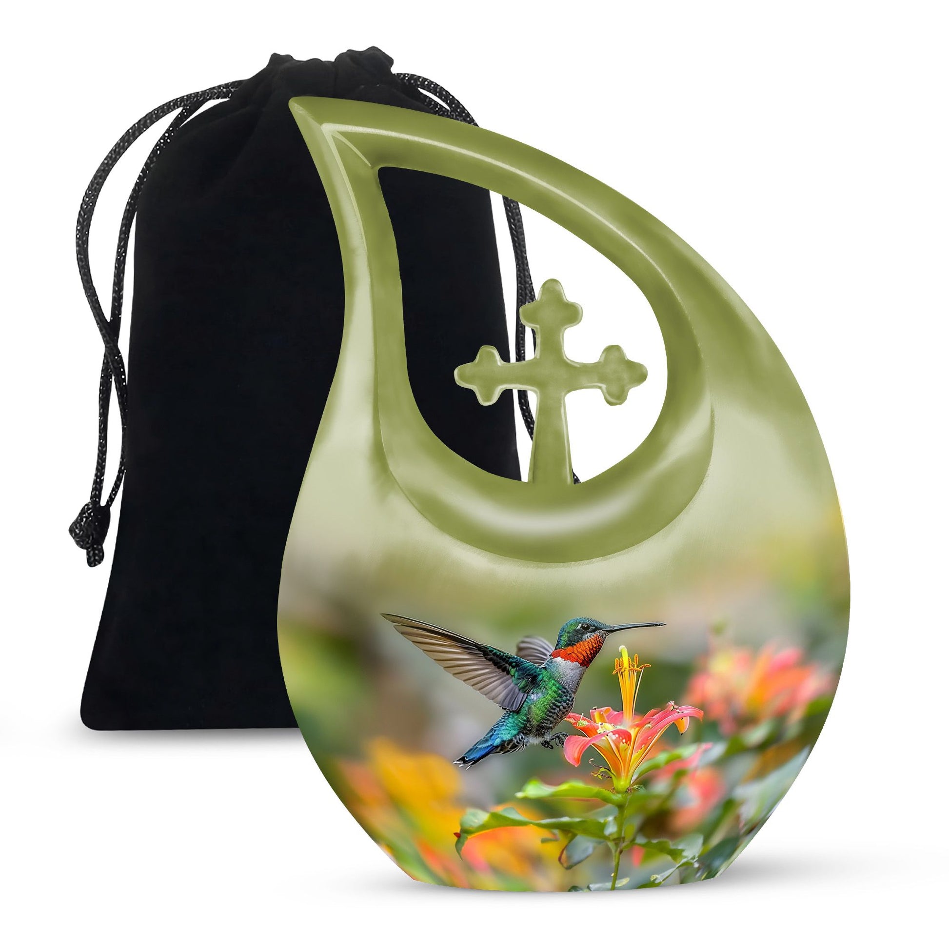 Humming Bird Keepsake Urns Funeral, Ashes Cremation Urn