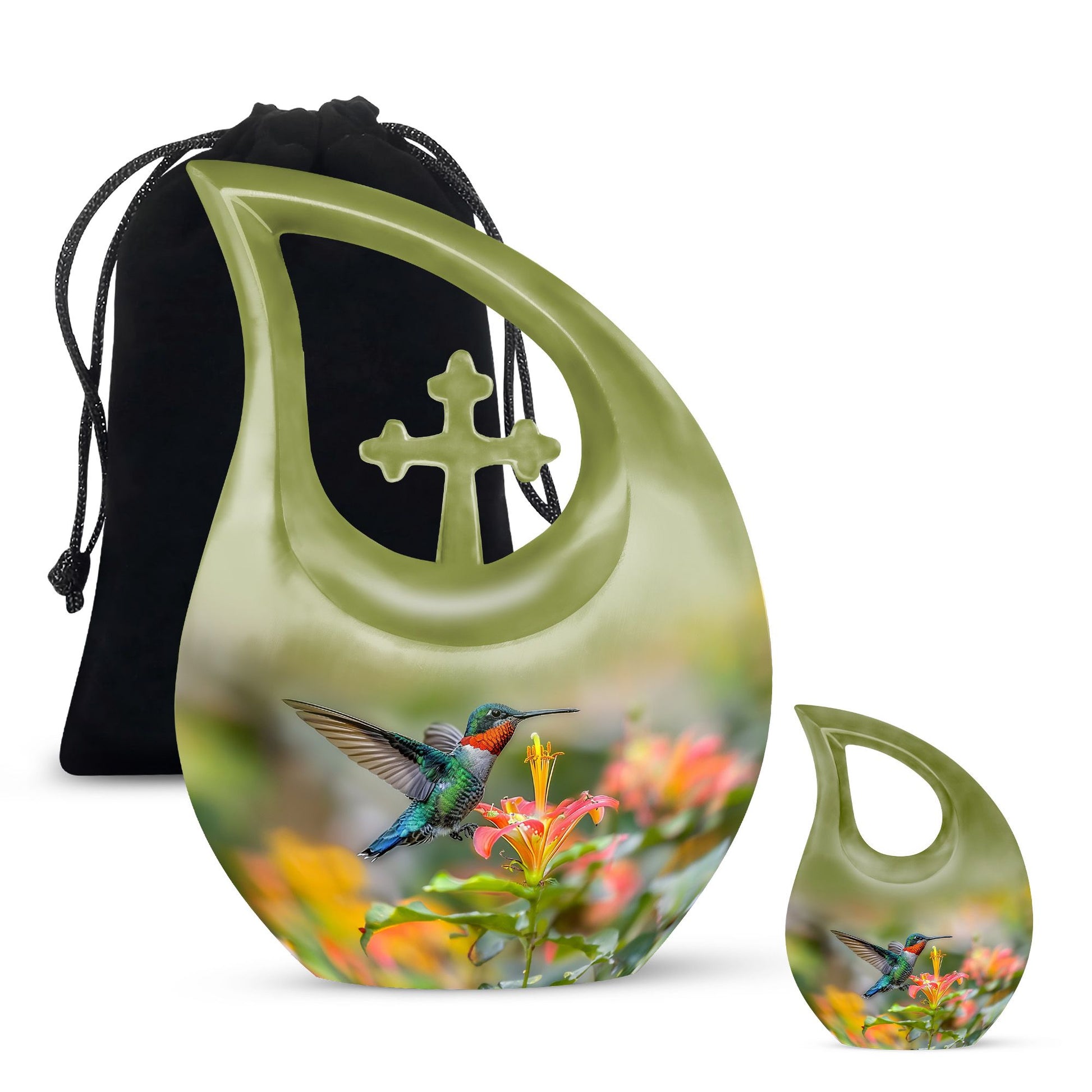 Humming Bird Keepsake Urns Funeral, Ashes Cremation Urn