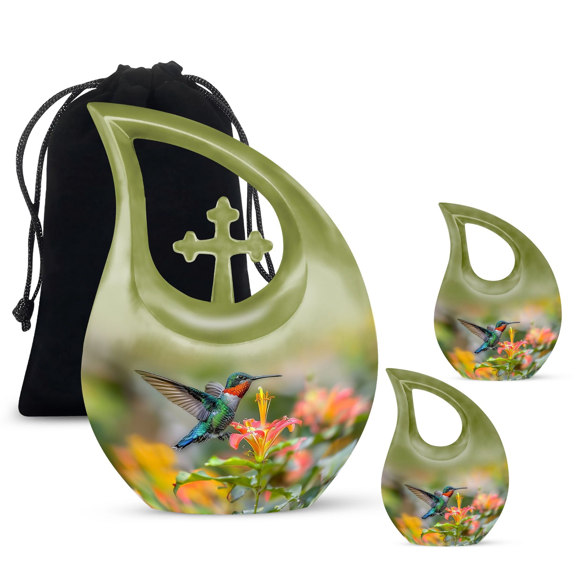 Humming Bird Keepsake Urns Funeral, Ashes Cremation Urn
