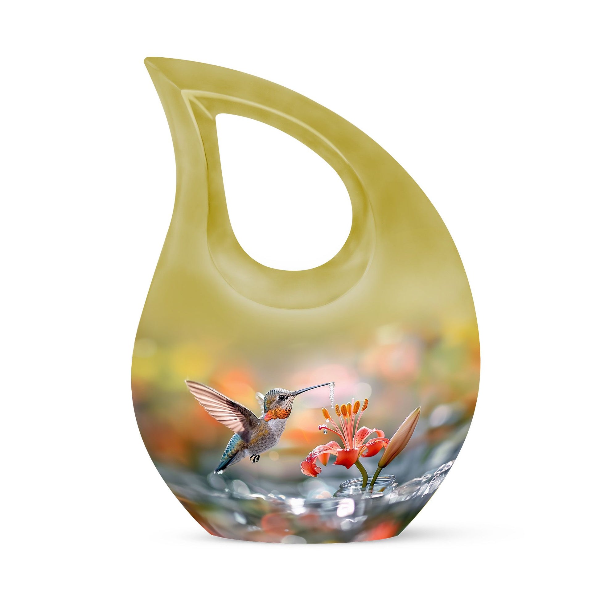 Humming Bird Cremation Keepsakes For Ashes Funeral, Ashes Memorial Urn