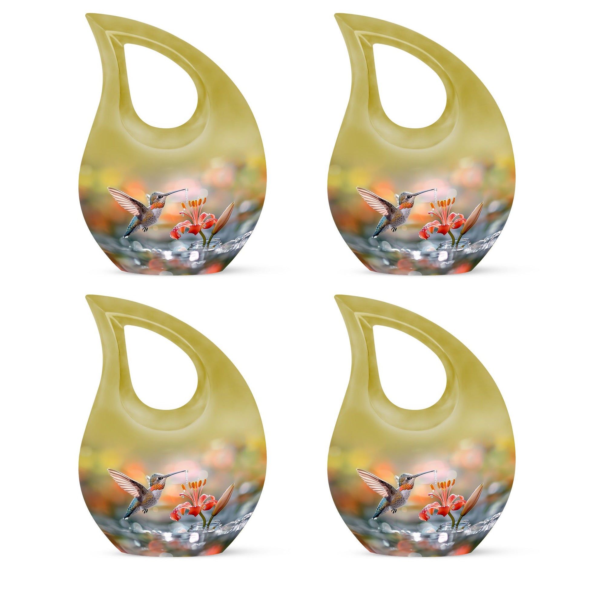 Humming Bird Cremation Keepsakes For Ashes Funeral, Ashes Memorial Urn
