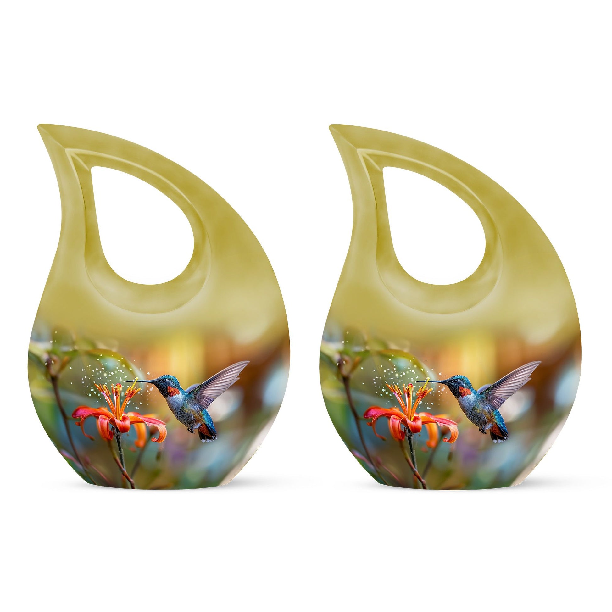 Humming Bird Small Keepsake For Human Ashes Funeral, Ashes Urn