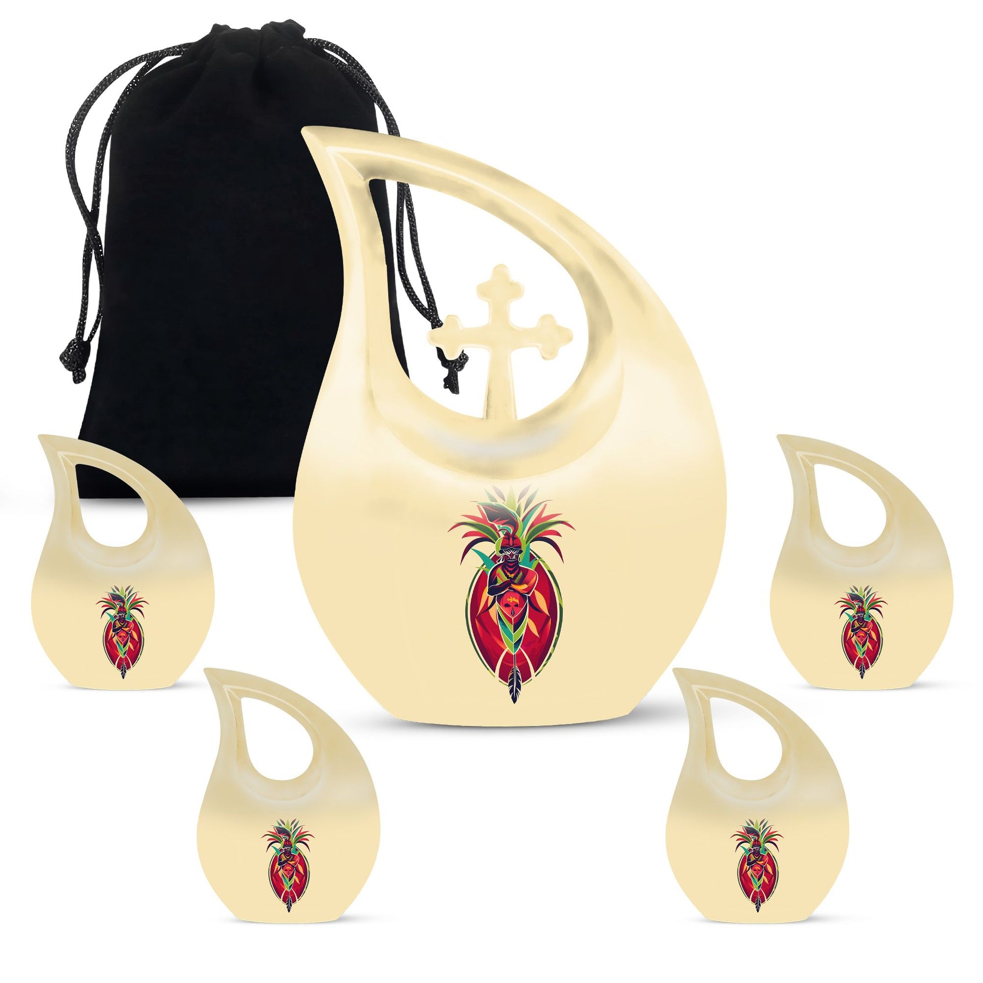 Native American Memorial Keepsakes For Ashes Funeral, Ashes Memorial Urn