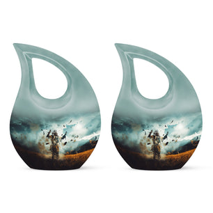 Native American Keepsake For Human Ashes Set Funeral, Ashes Urn