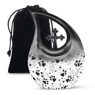 Paws Small Urn For Ashes Funeral, Ashes Cremation Urn