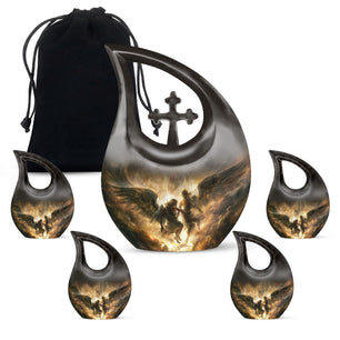 Catholic Urns For Human Ashes Adult Man Funeral, Ashes Cremation Urn