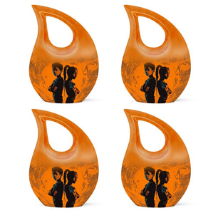 Brother And Sister Mini Urns For Human Ashes Large Funeral, Ashes Urn