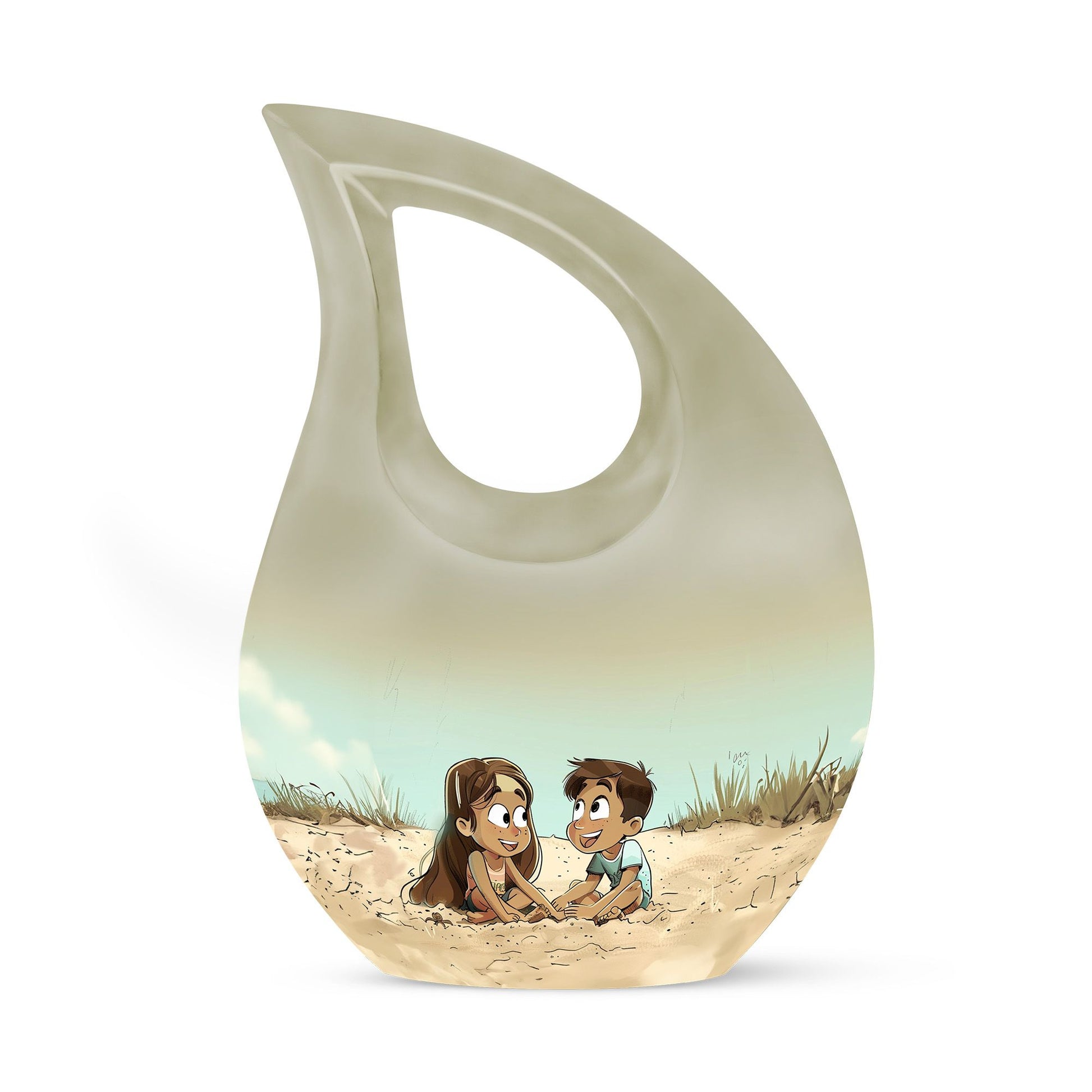 Brother And Sister Urn For Human Ashes Funeral, Ashes Urn For Ashes