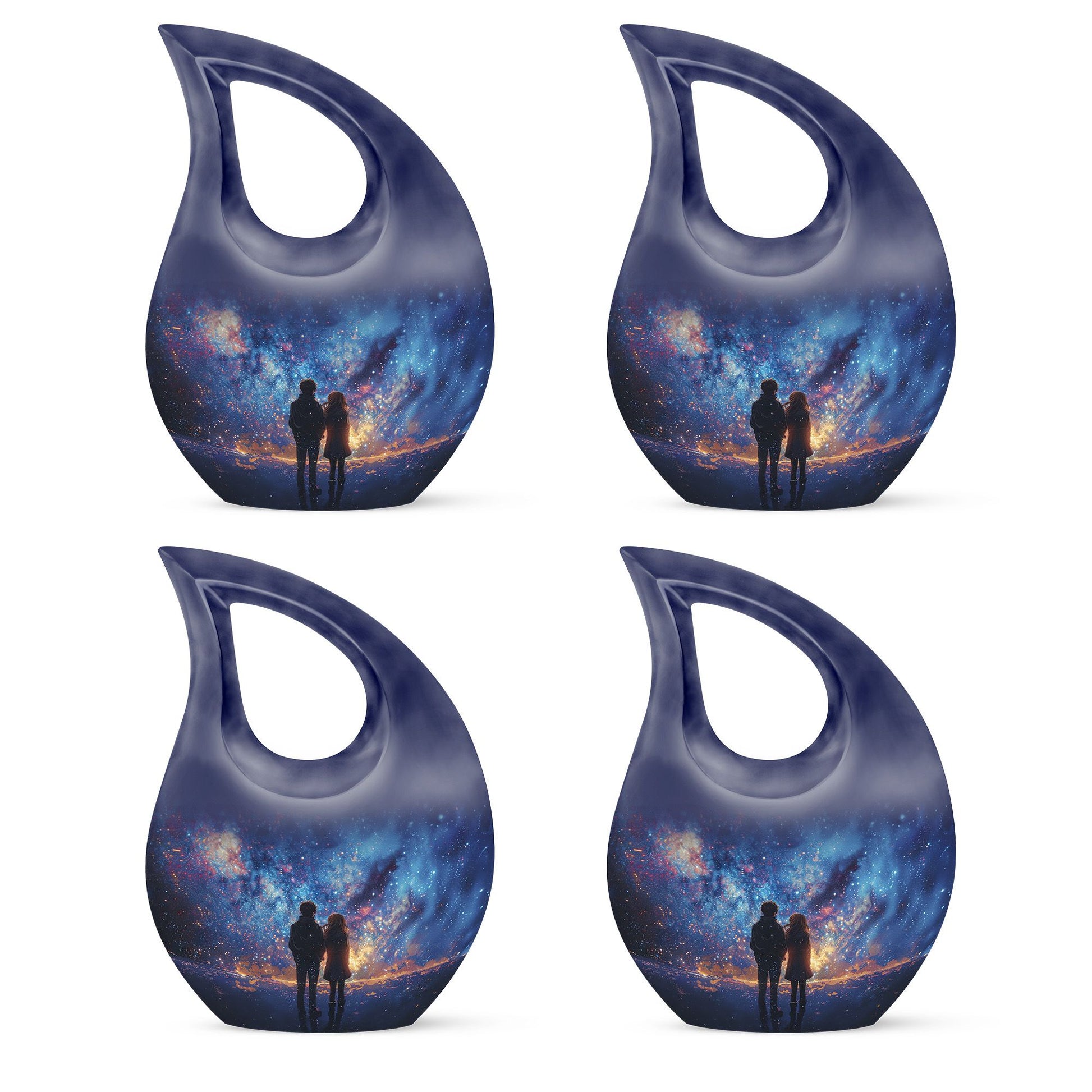 Brother And Sister Burial Urn For Human Large Funeral, Ashes Urn