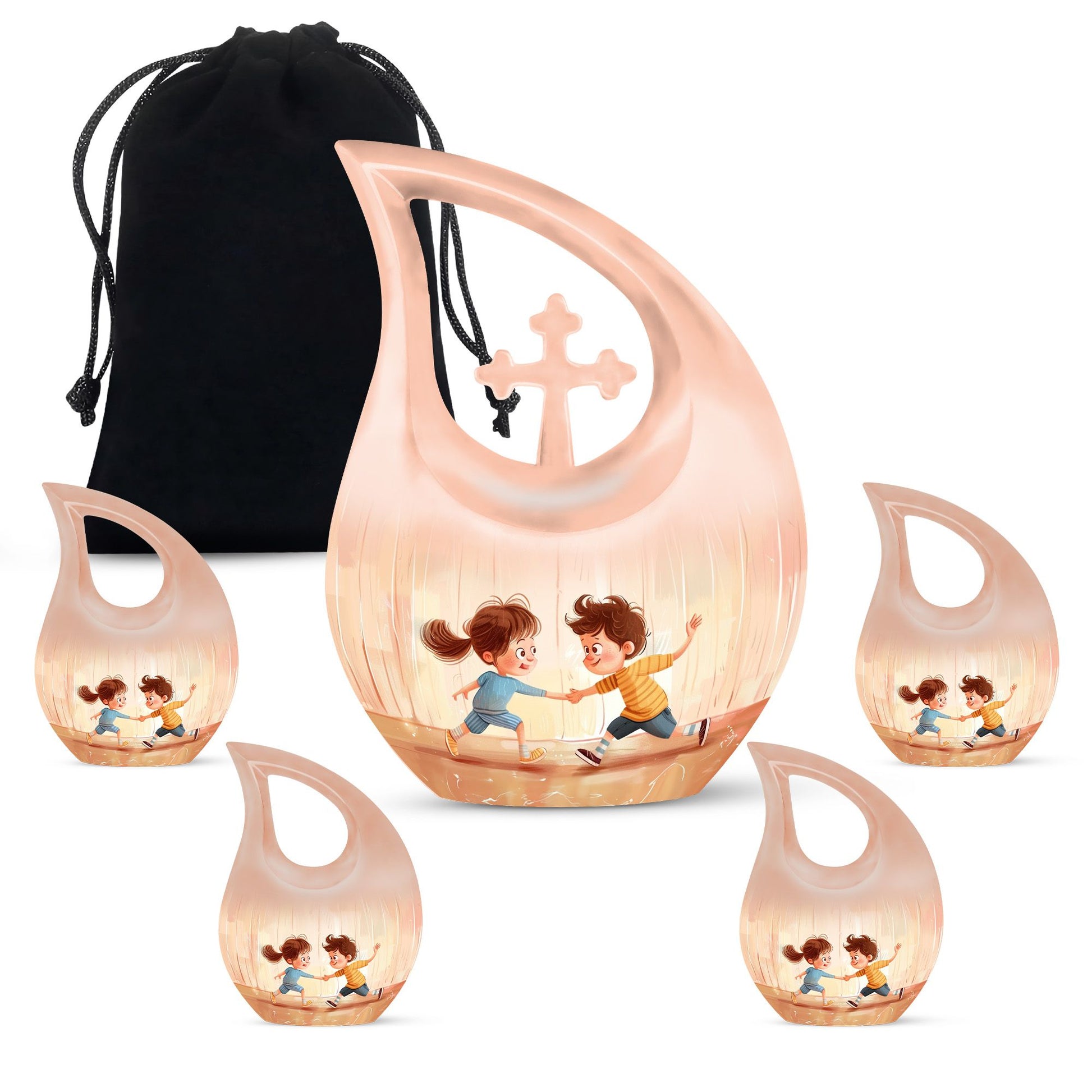 Brother And Sister Urn For Ashes For Women Large Funeral, Ashes Urn
