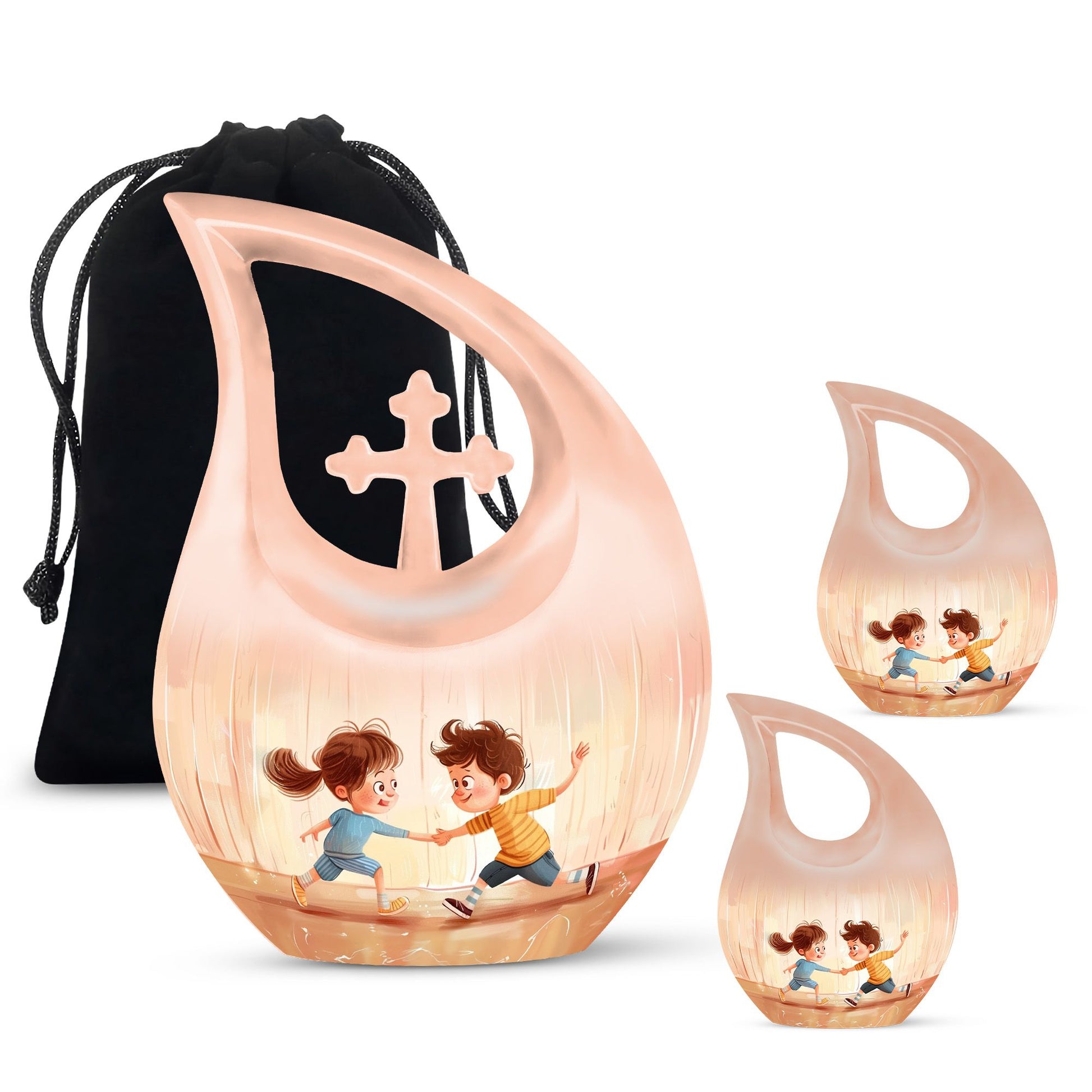 Brother And Sister Urn For Ashes For Women Large Funeral, Ashes Urn