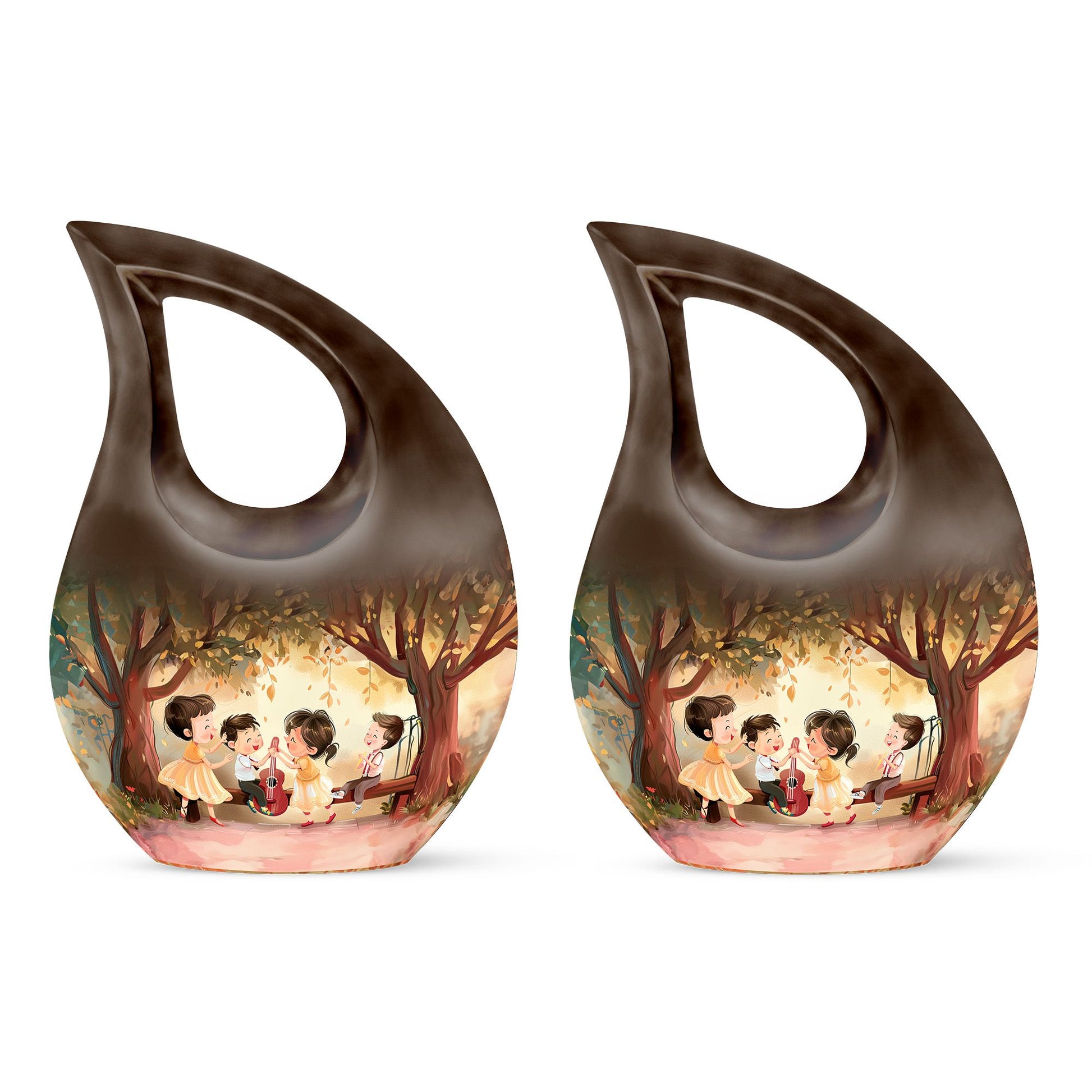 Brother And Sister Urn For Human Ashes Funeral, Ashes Cremation Urn