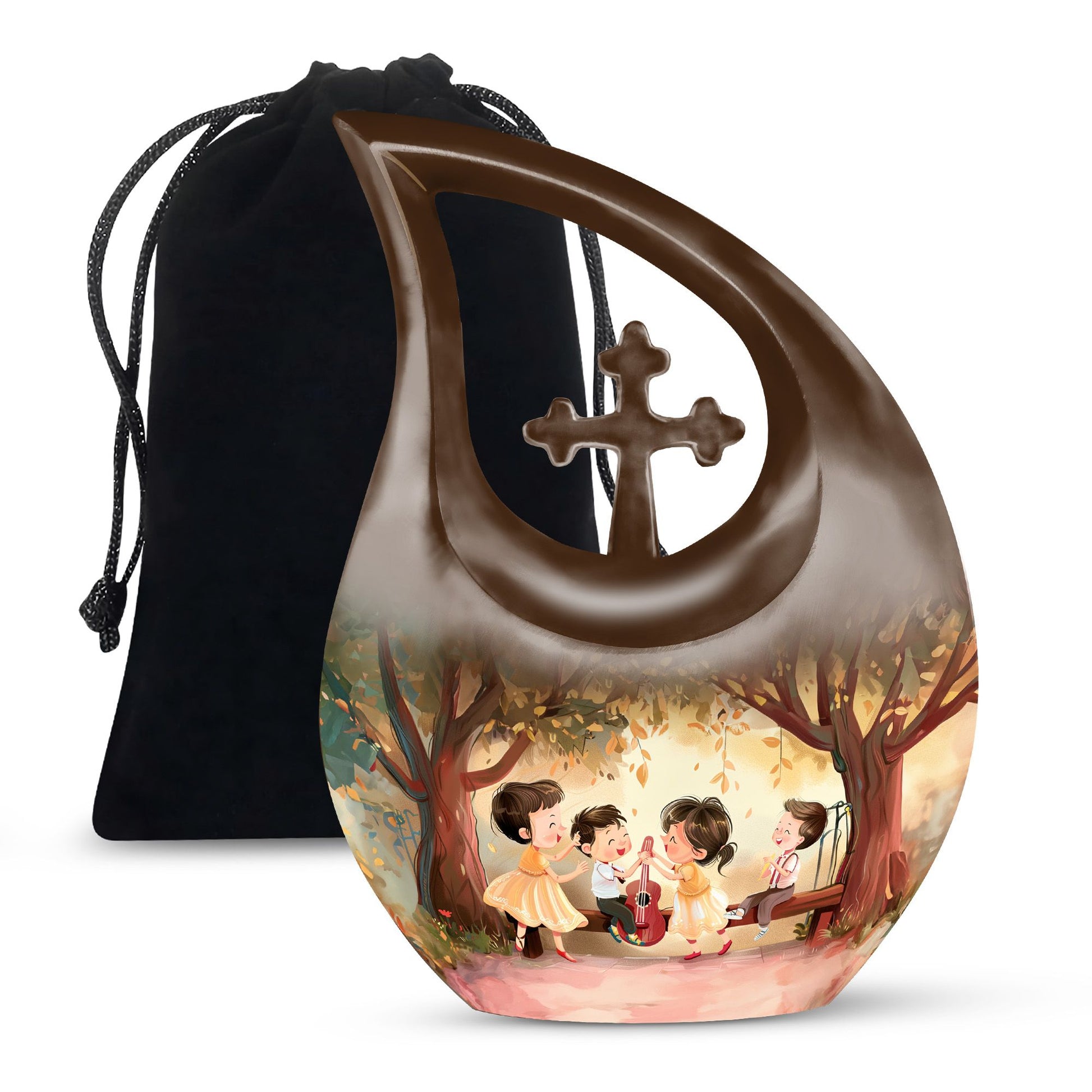 Brother And Sister Urn For Human Ashes Funeral, Ashes Cremation Urn