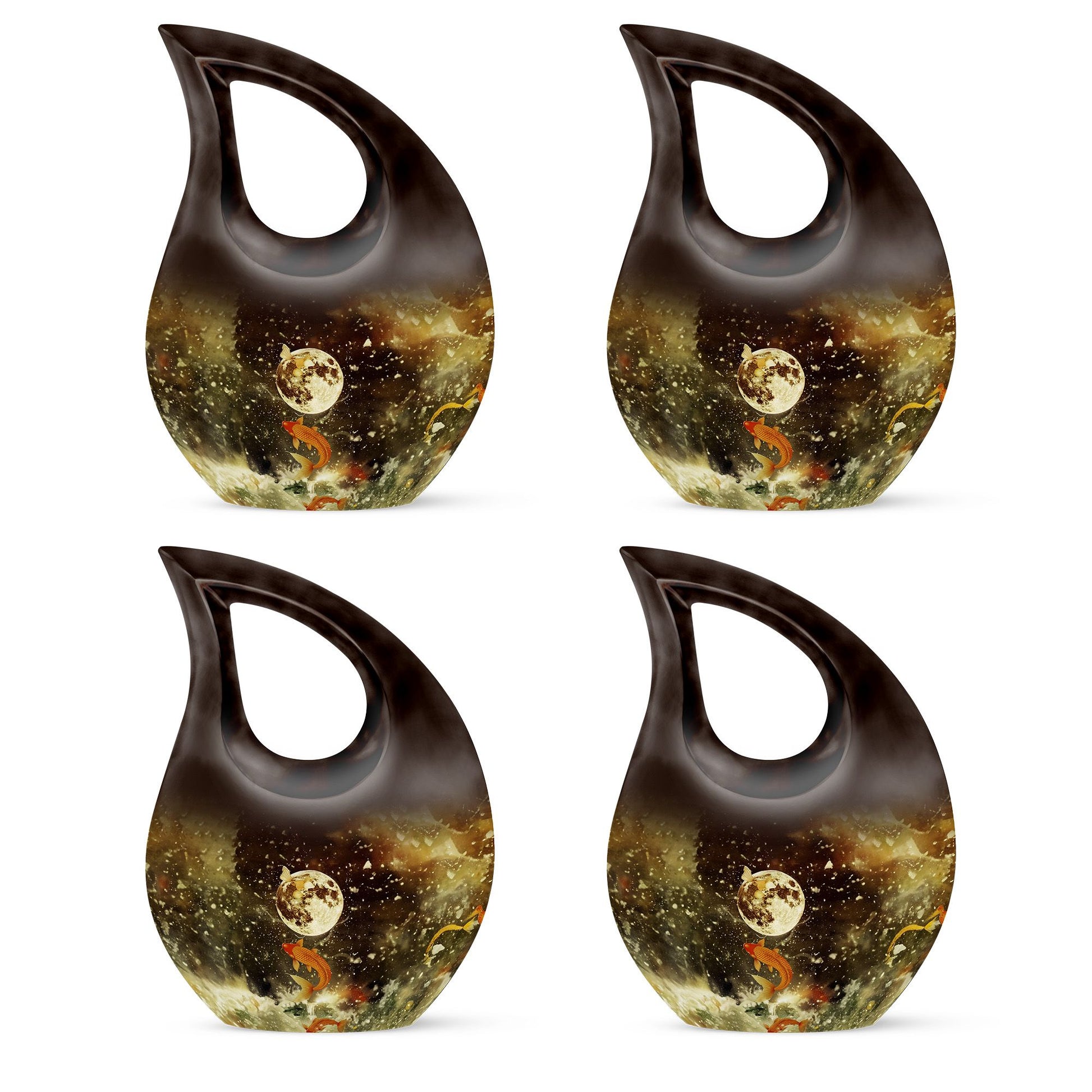 Fish Small Urns For Ashes Funeral, Ashes Memorial Urn