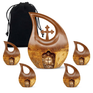 Catholic Ashes Keepsake Funeral, Ashes Cremation Urn For Ashes
