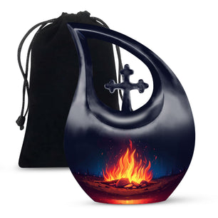 Bornfire Small Urn For Ashes Funeral, Ashes Memorial Urn