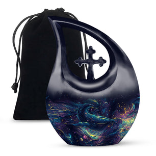 Fish Personalized Urns For Human Ashes Funeral, Ashes Cremation Urn