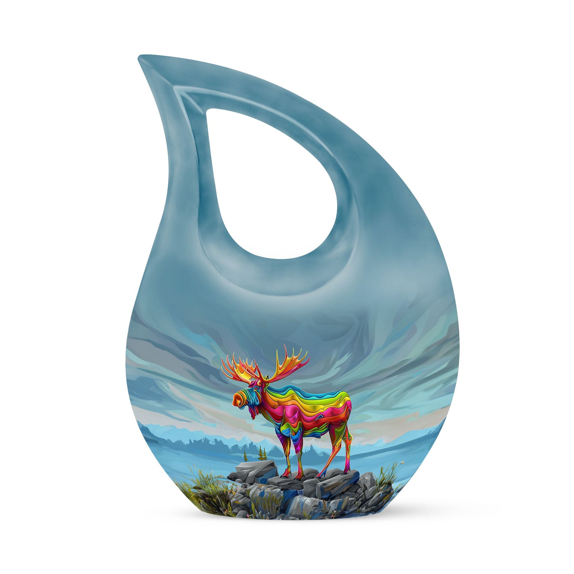 Moose Walking Urns For Adults Large Funeral, Ashes Urn