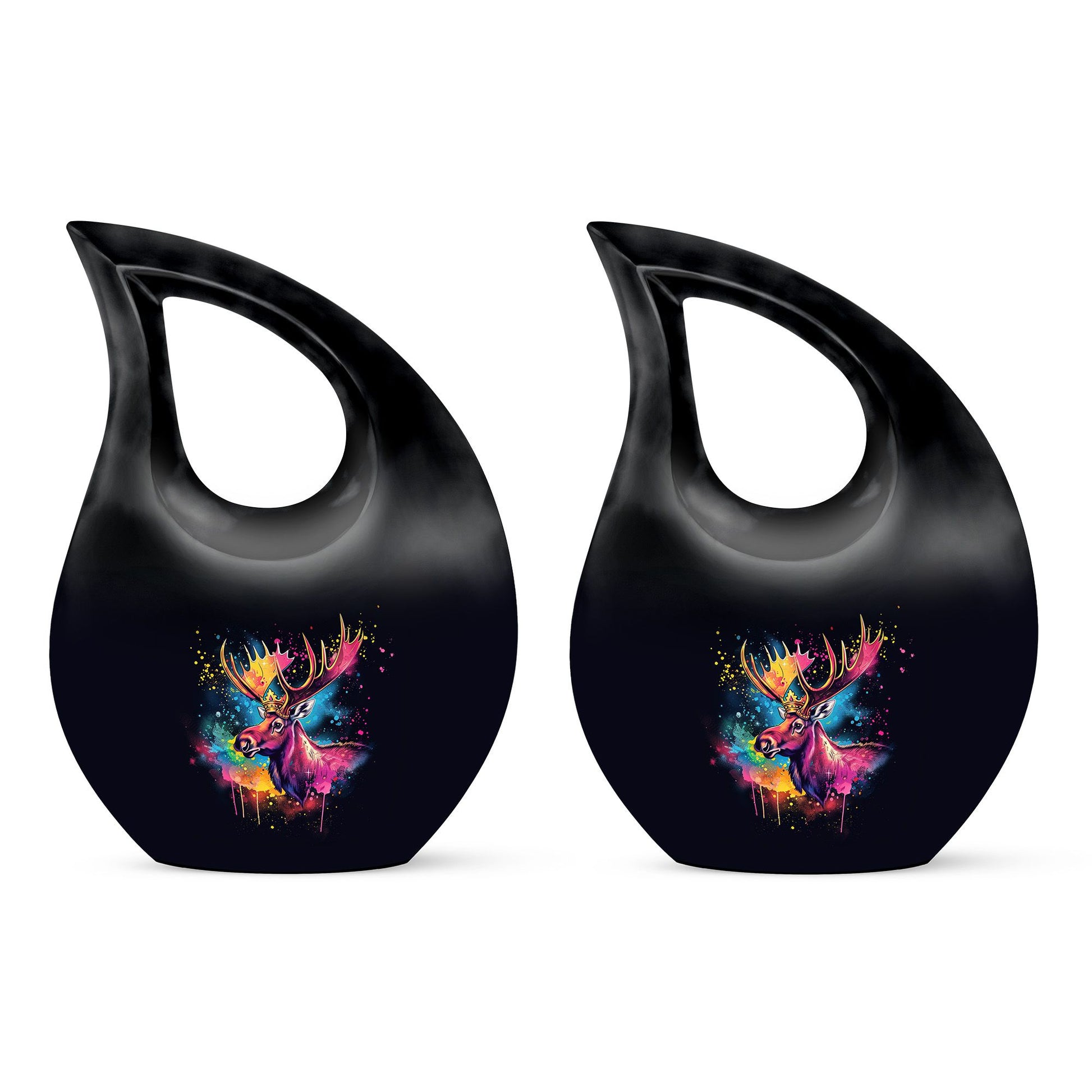 Moose Walking Urns For Ashes Adult Male Funeral, Ashes Memorial Urn