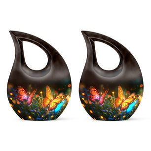 Teardrop Shaped  Keepsake Set of 2