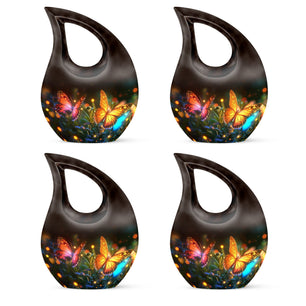 Teardrop Shaped  Keepsake Set of 4