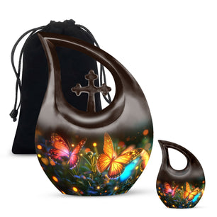 Teardrop Shaped  Large Urn With 1 Keepsake