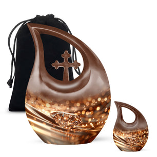 Diamond Adult Urns Teardrop, Heart Shape Urn