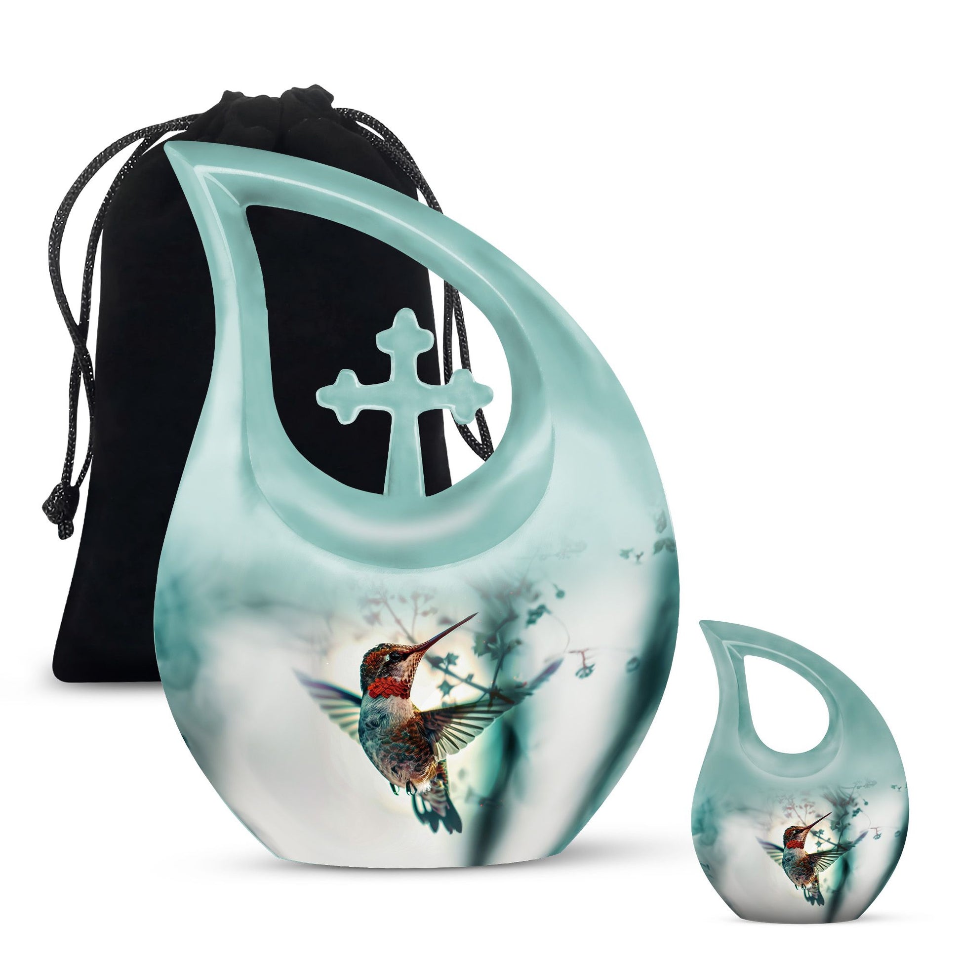 Humming Bird Memorial Urn For Ashes Funeral, Ashes Urn For Ashes