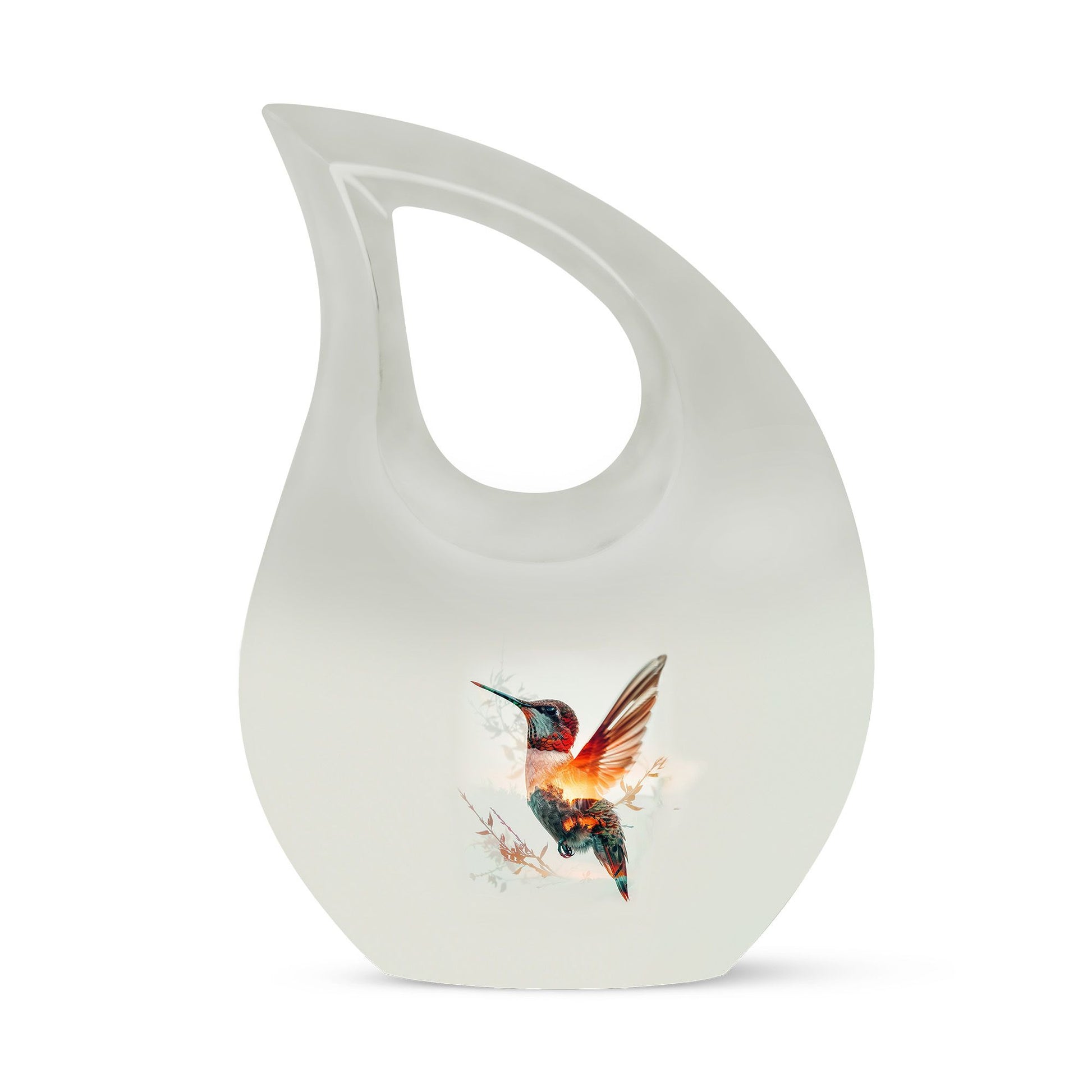 Humming Bird Decorative Urn For Ashes Funeral, Ashes Cremation Urn