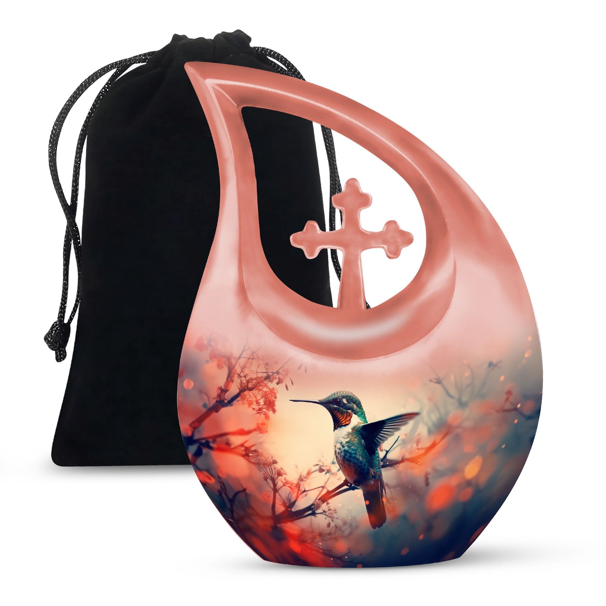 Humming Bird Cremation Urns For Burial Large Funeral, Ashes Urn