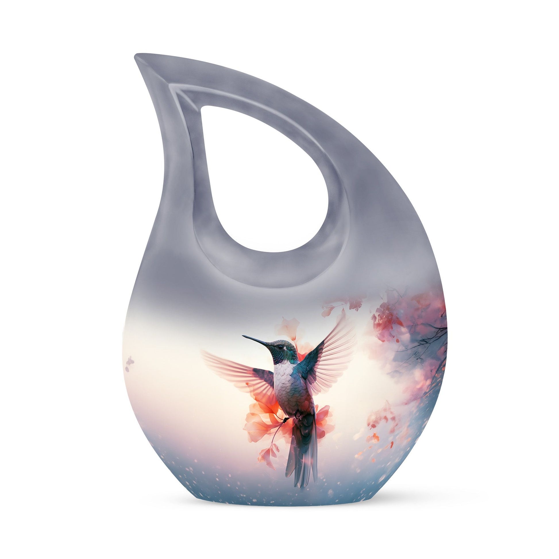 Humming Bird Keepsake For Ashes Funeral, Ashes Cremation Urn