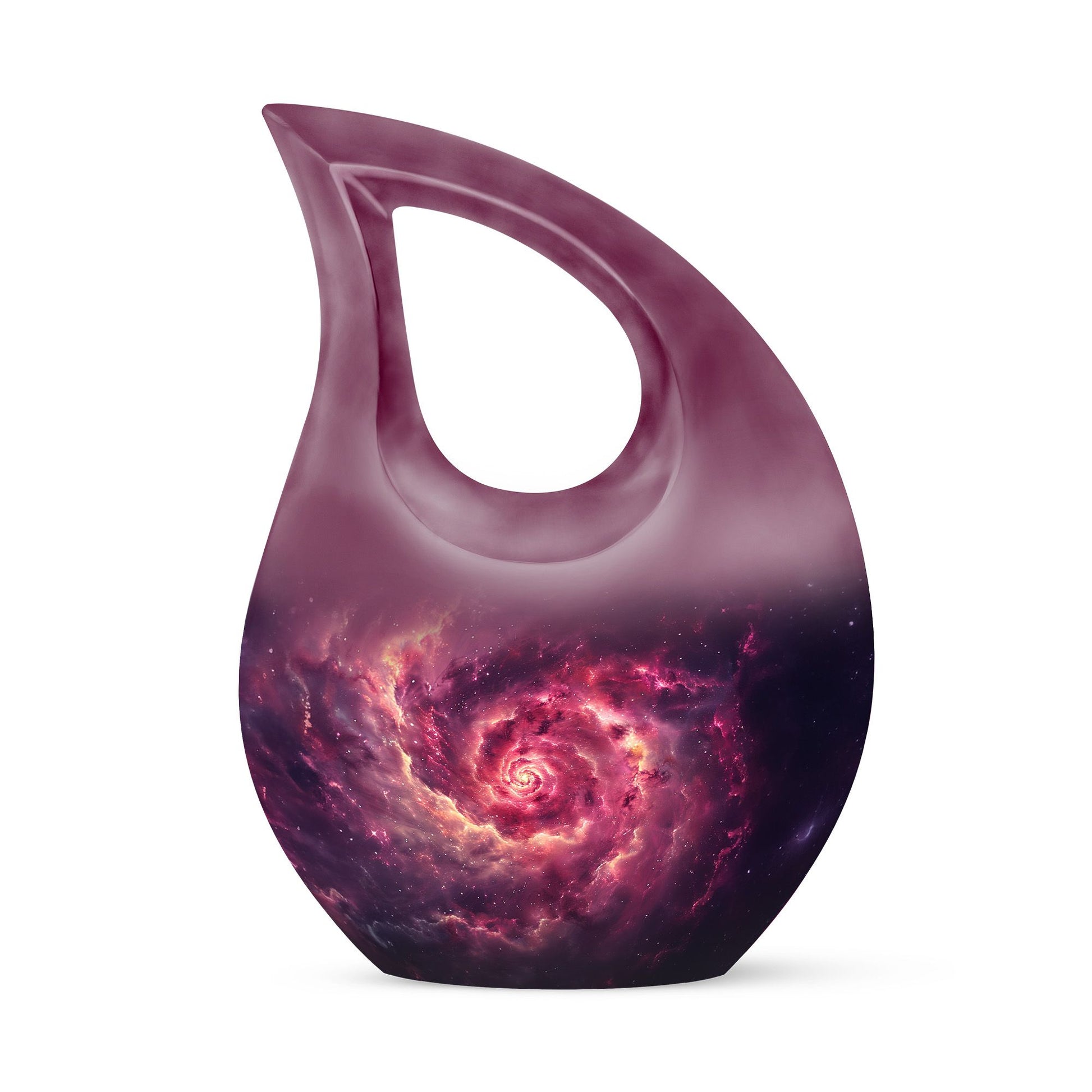 Galaxy Urns For Adult Male Dad Teardrop, Heart Cremation Urn
