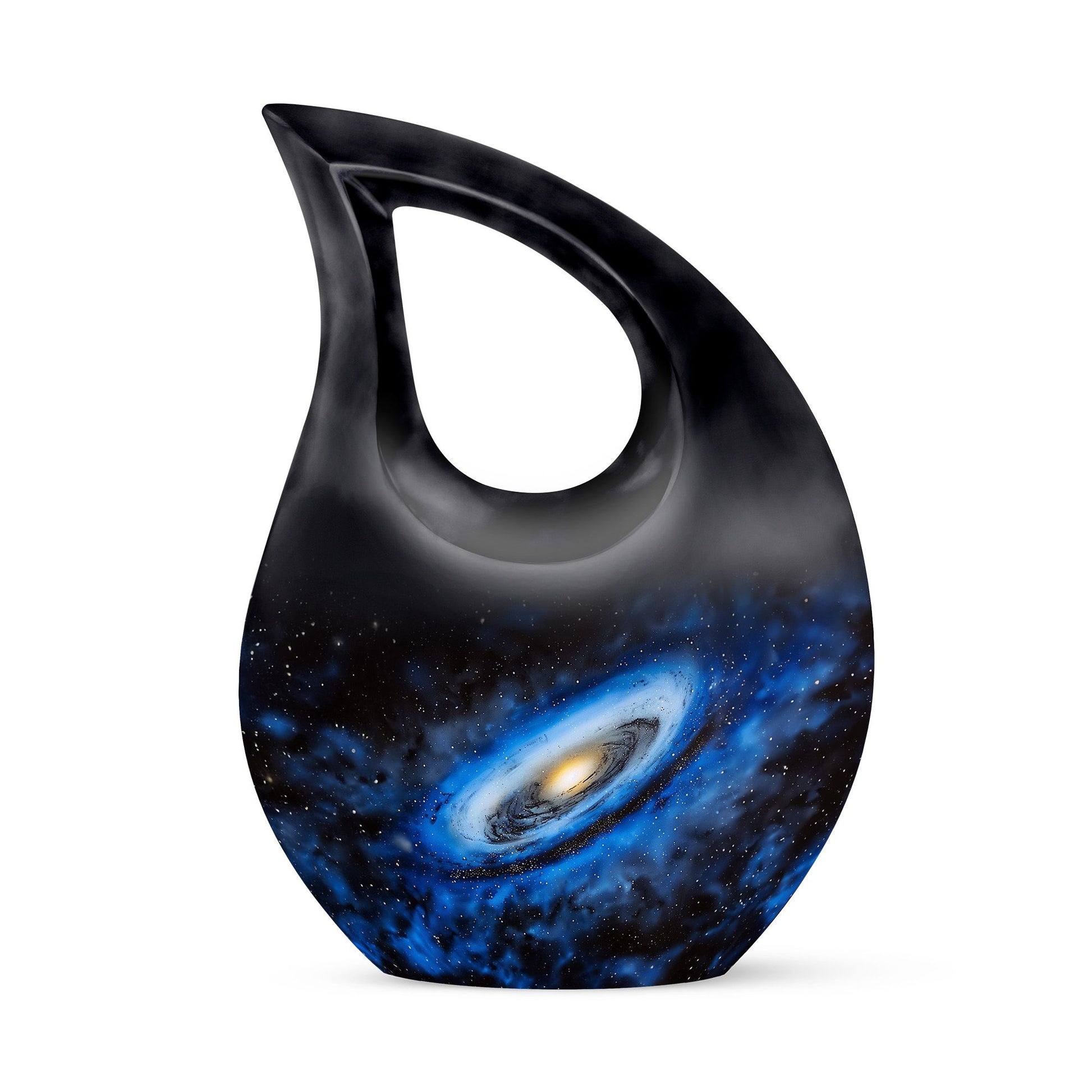 Galaxy Urn Dad Teardrop, Heart Shape Urn
