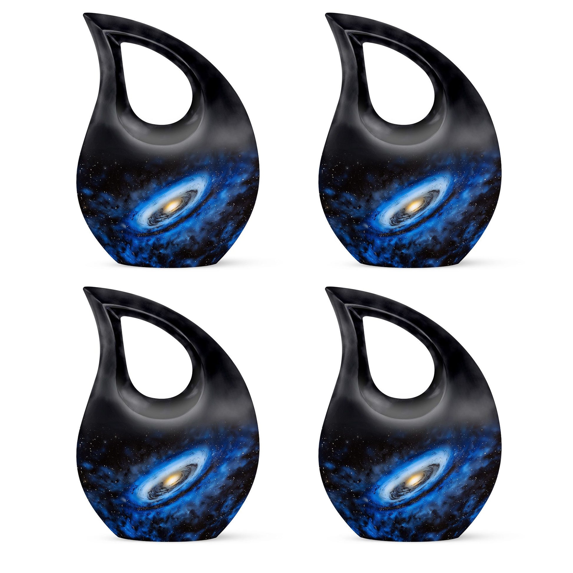 Galaxy Urn Dad Teardrop, Heart Shape Urn
