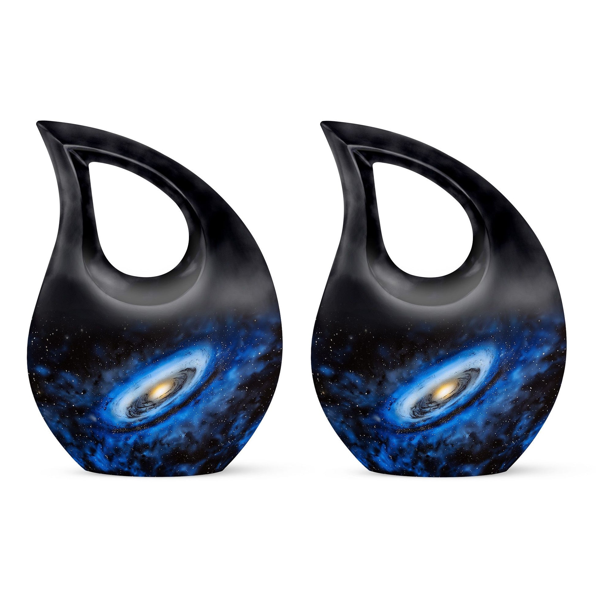 Galaxy Urn Dad Teardrop, Heart Shape Urn