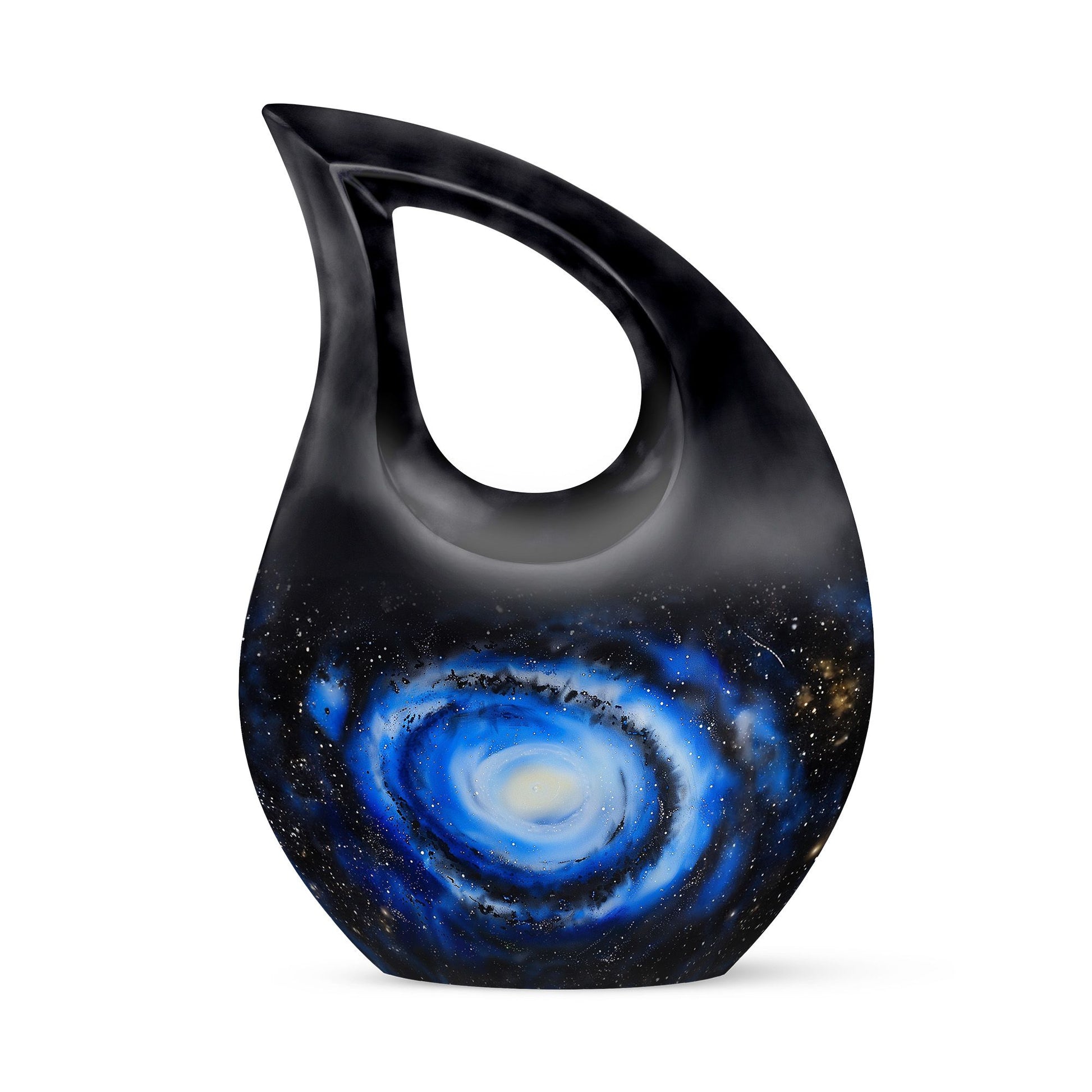 Galaxy Customized Urns For Human Ashes Teardrop, Heart Urn