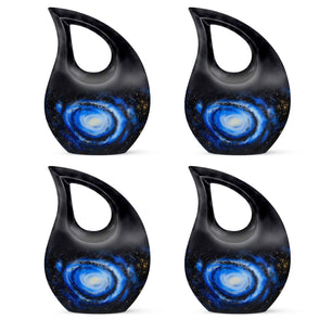 Galaxy Customized Urns For Human Ashes Teardrop, Heart Urn