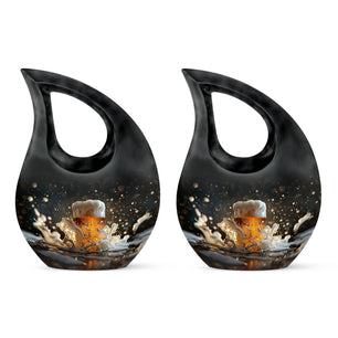 Teardrop Shaped  Keepsake Set of 2
